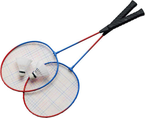 Metal badminton set