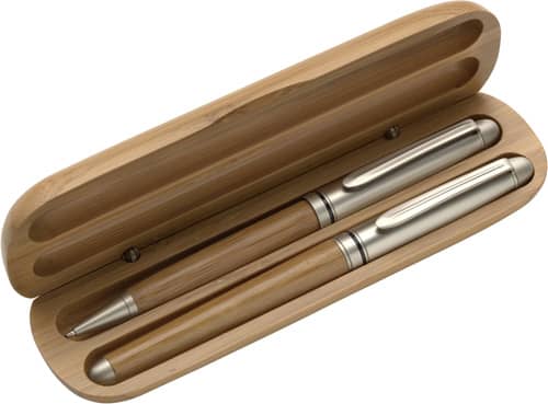 Bamboo writing set