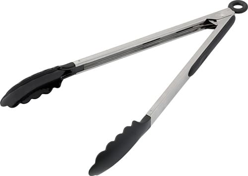 Stainless steel tongs