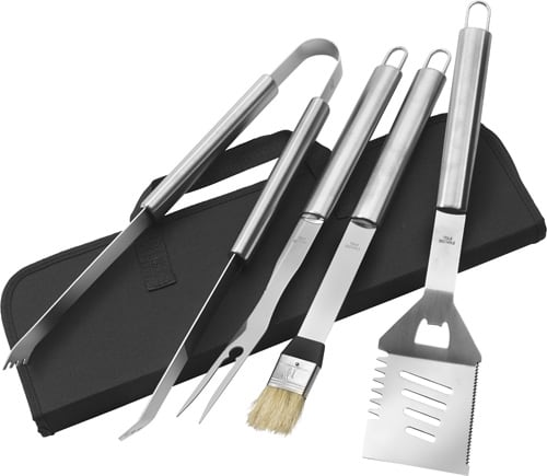 Stainless steel barbecue set