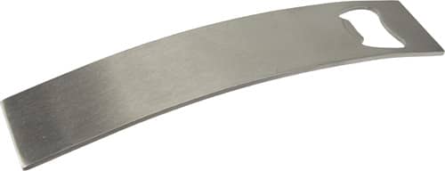 Stainless steel bottle opener