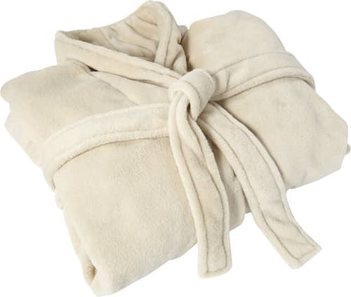 Fleece (210 gr/m²) bathrobe