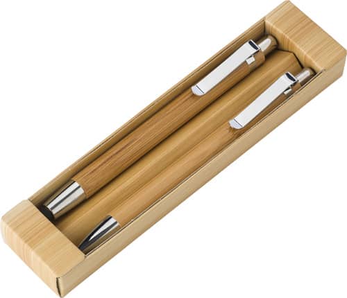 Bamboo writing set