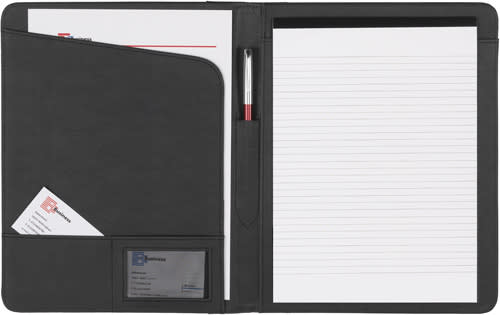 Bonded leather folder