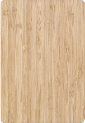 Bamboo cover notebook