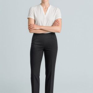 Womens Cool Stretch Bandless Slim Leg Pant