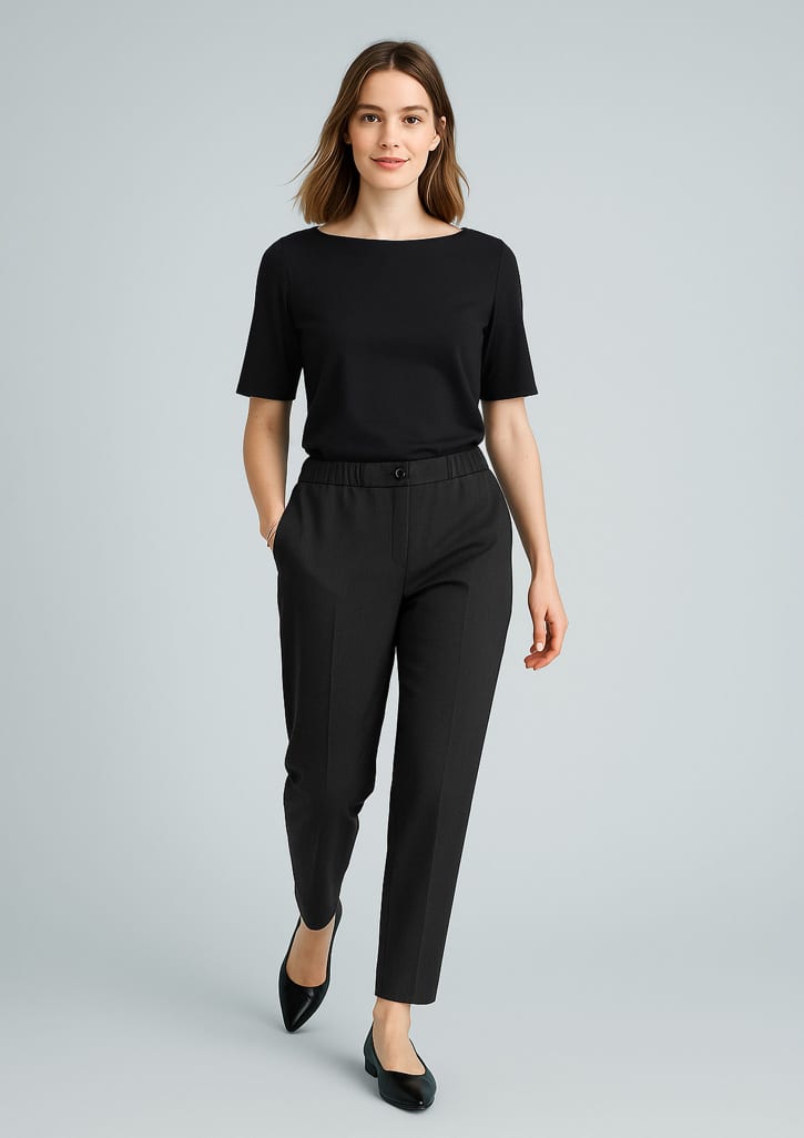 10123_talent_charcoal_r.jpg Womens Cool Stretch Ultra Comfort Waist Pant