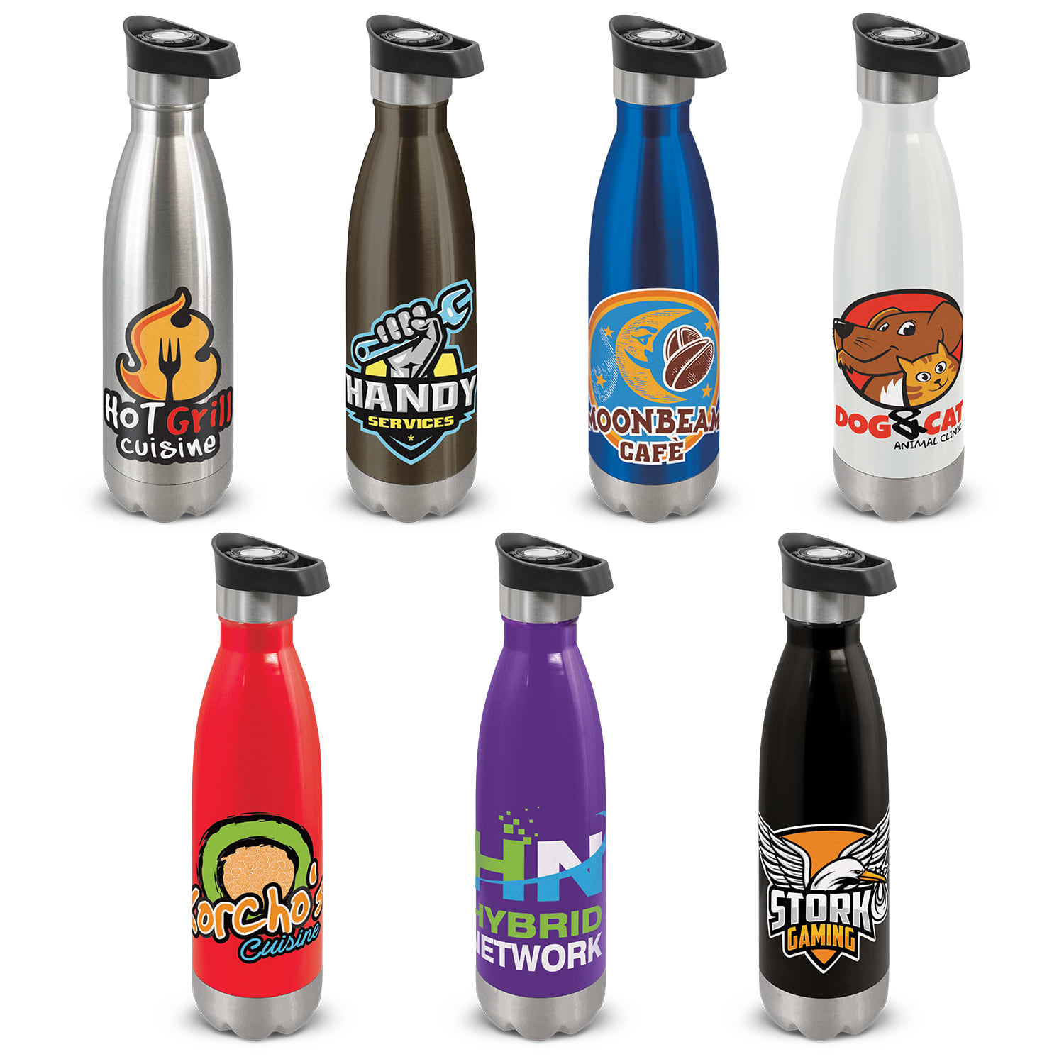 Mirage Vacuum Bottle - Push Button