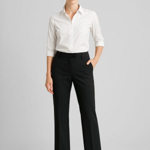 Womens Comfort Wool Stretch Adjustable Waist Pant