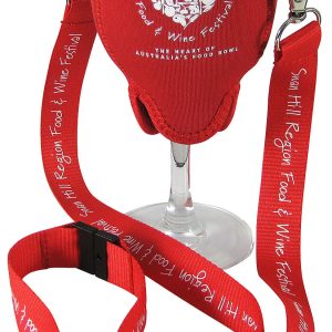 Wine Glass Holder With Lanyard (Sublimation)