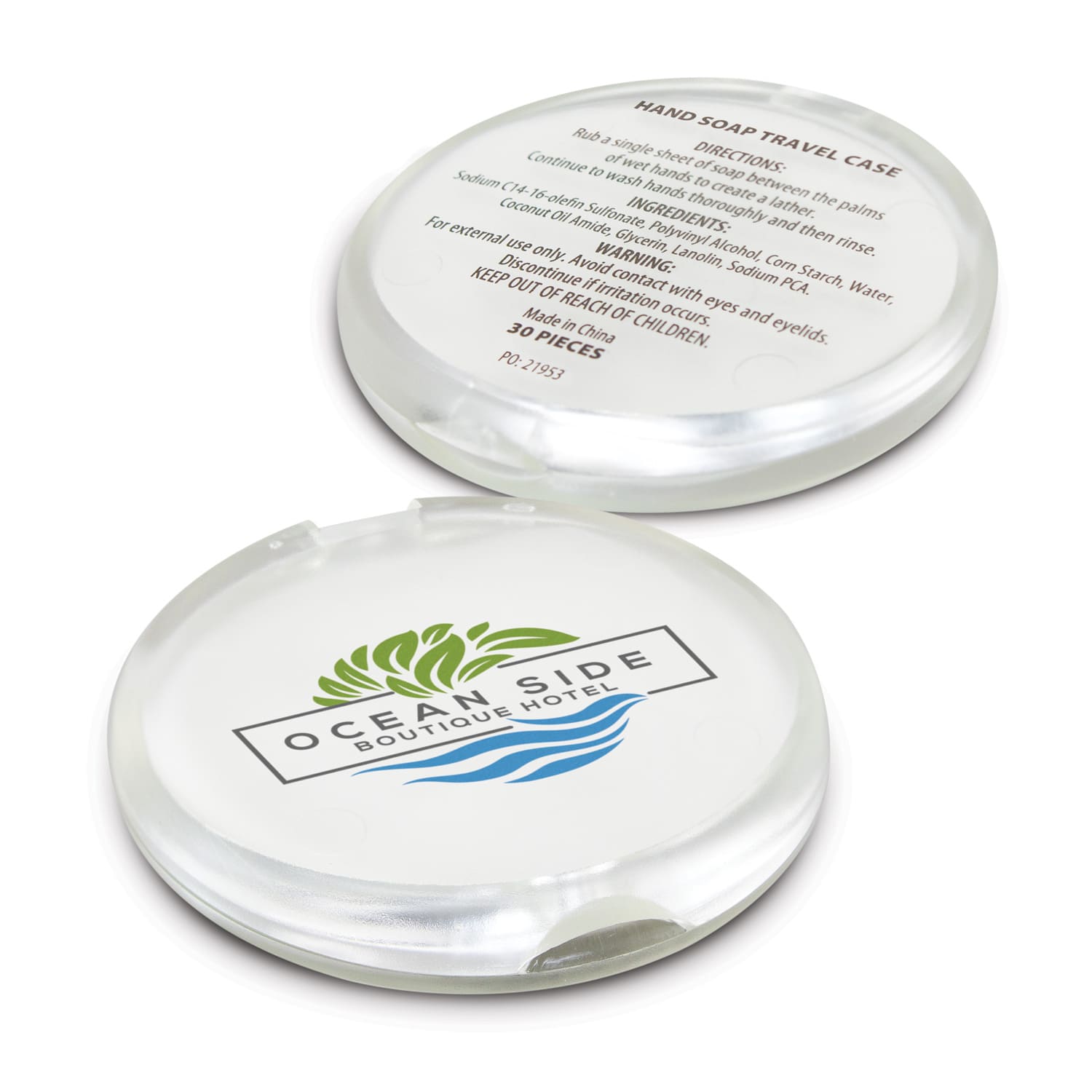 Hand Soap Travel Case - Round