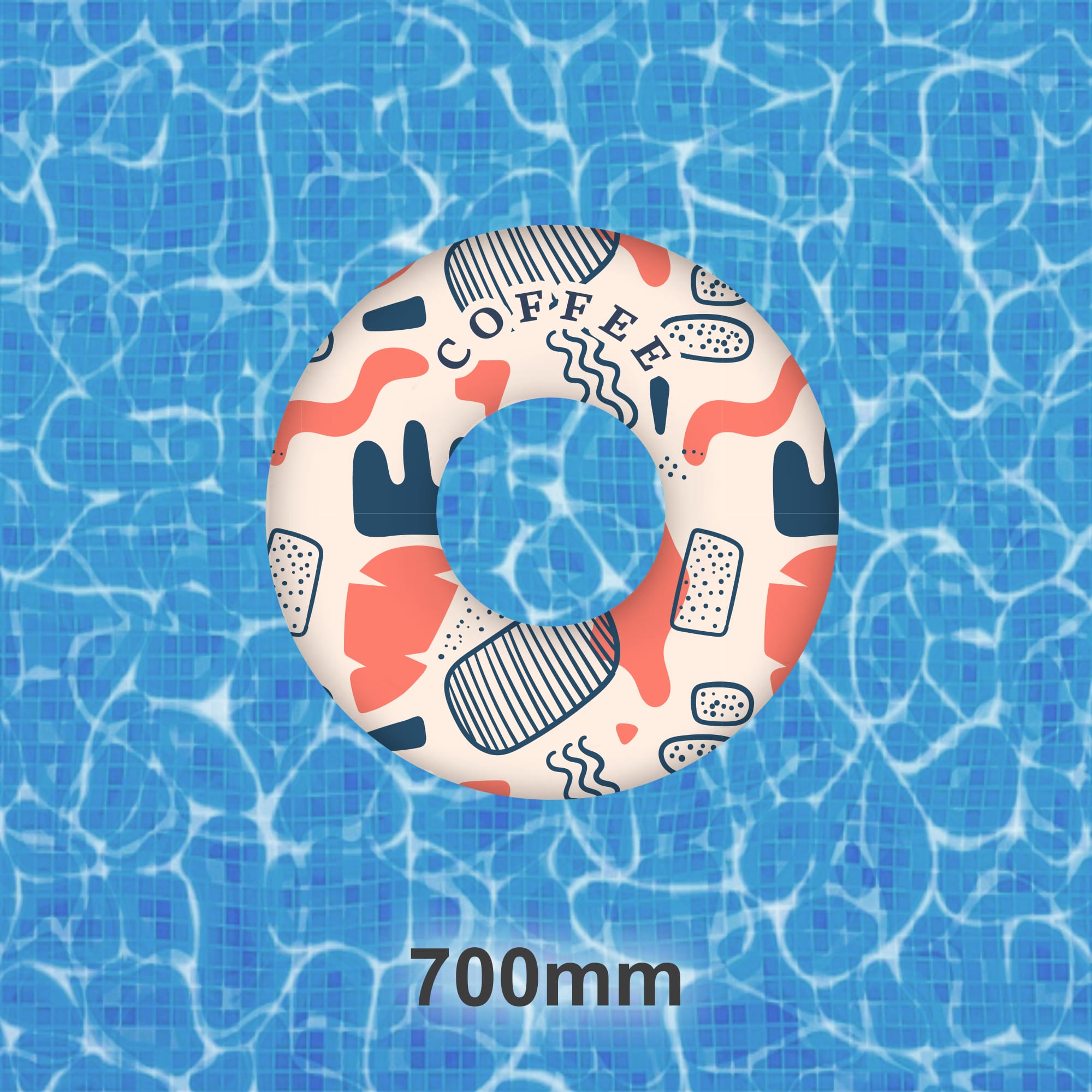 Inflatable Swim Ring(70cm)