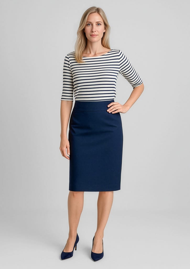 24011_talent_navy_01_phrk2cx.jpg Womens Comfort Wool Stretch Relaxed Fit Lined Skirt