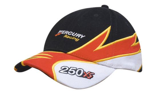 Brushed Heavy Cotton with Inserts and Embroidery on Peak and Crown