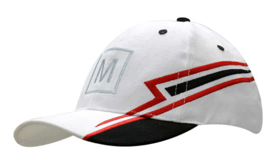 Brushed Heavy Cotton with Crown & Peak Embroidery