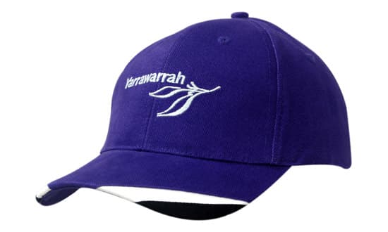 Brushed Heavy Cotton with Fabric Inserts on Peak