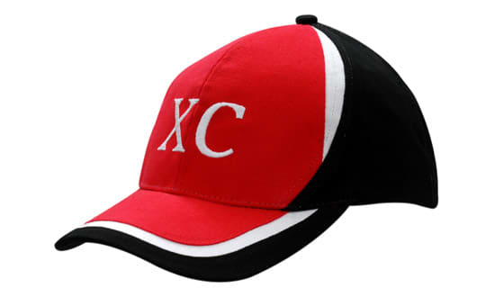 Brushed Heavy Cotton with Crown & Peak Inserts