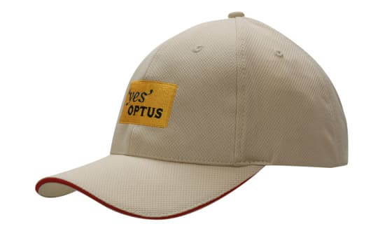 Mesh Knit with Sandwich Trim