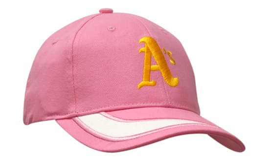 Brushed Heavy Cotton with Peak Insert & Embroidery