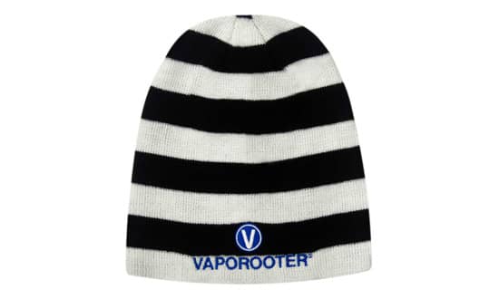 Rolled Down Acrylic Striped Beanie - Toque
