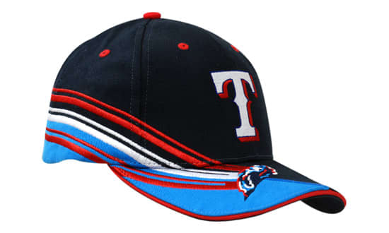 Brushed Heavy Cotton Fabric Inserts/Storm Embroidery on Crown & Peak