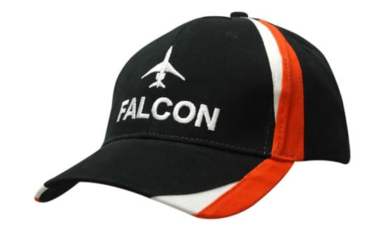 Brushed Heavy Cotton with Fabric Inserts on Crown & Peak