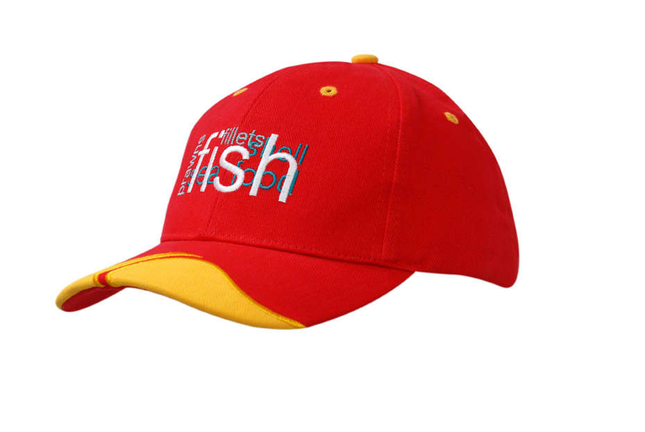 Brushed Heavy Cotton with Peak Inserts & Embroidery