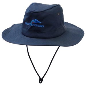 Slouch Hat With Chin Strap