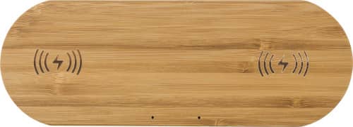 Bamboo wireless charger