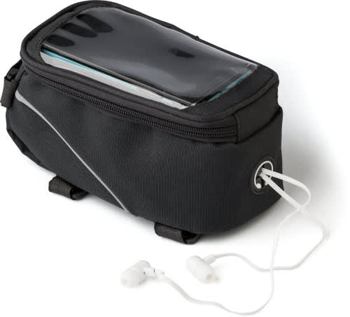 Polyester (600D) bicycle handle bar bag