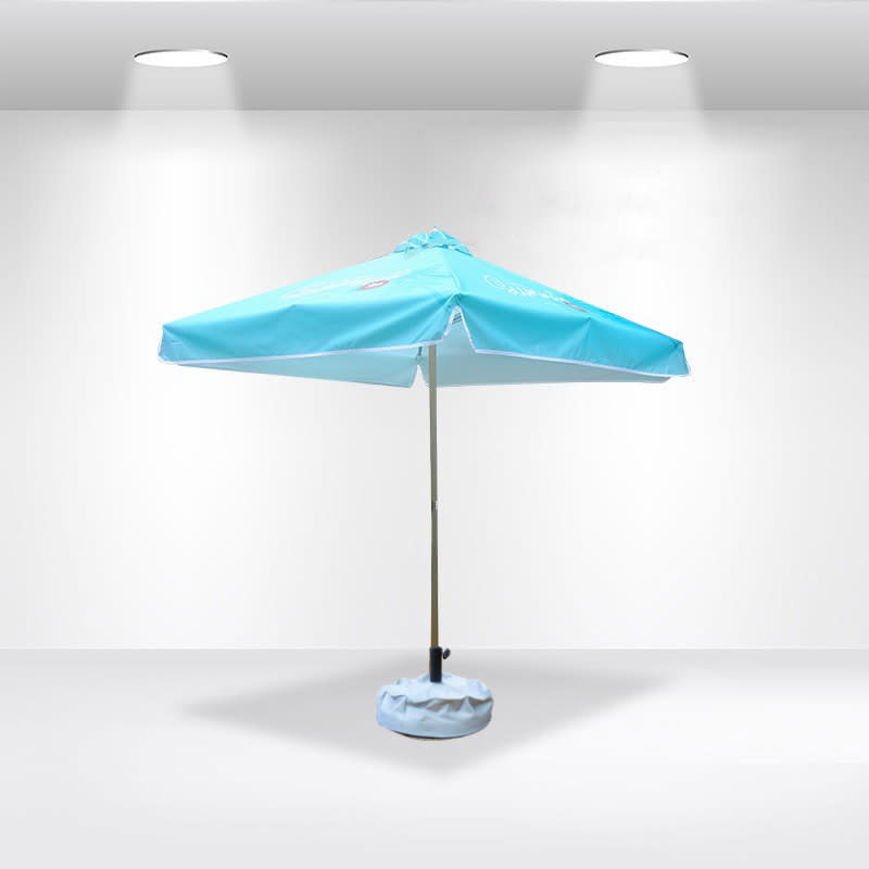 2x2m Square Sublimation Patio Umbrellas With Valances