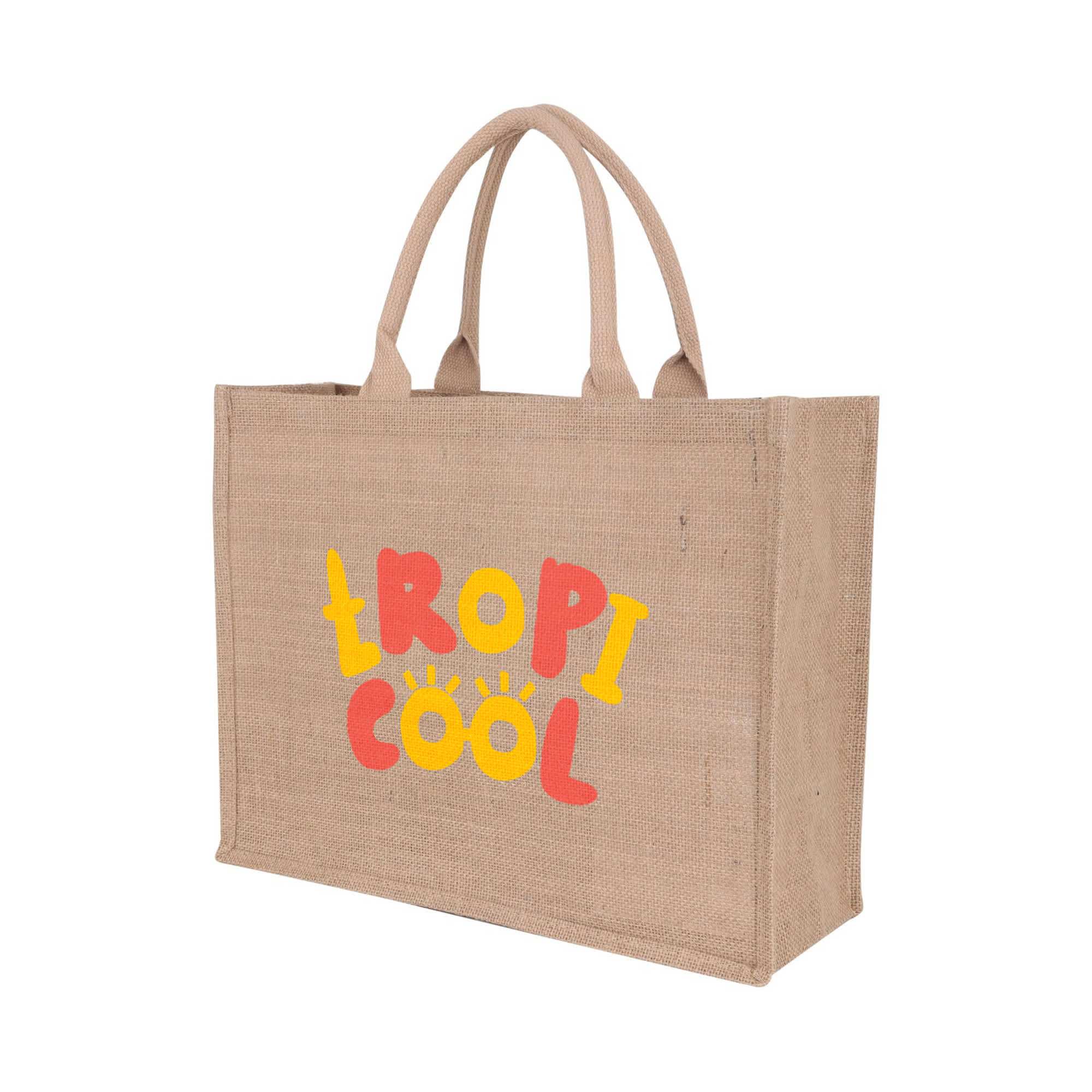 Natural Jute Tote Bag
