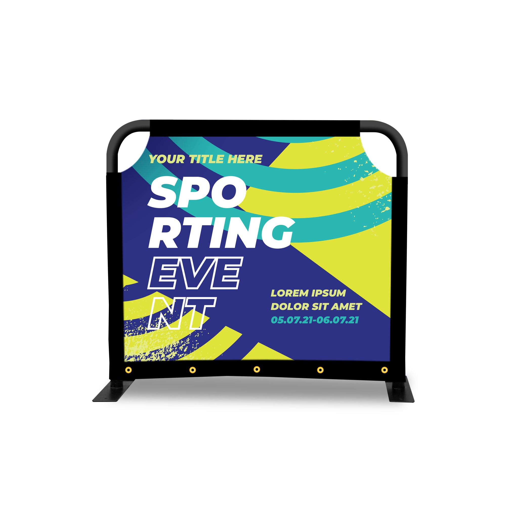 Sidewalk Cafe Barrier (90x102cm)