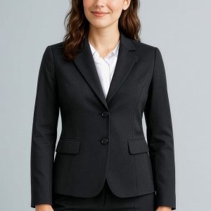 Womens Cool Stretch 2 Button Mid Length Jacket