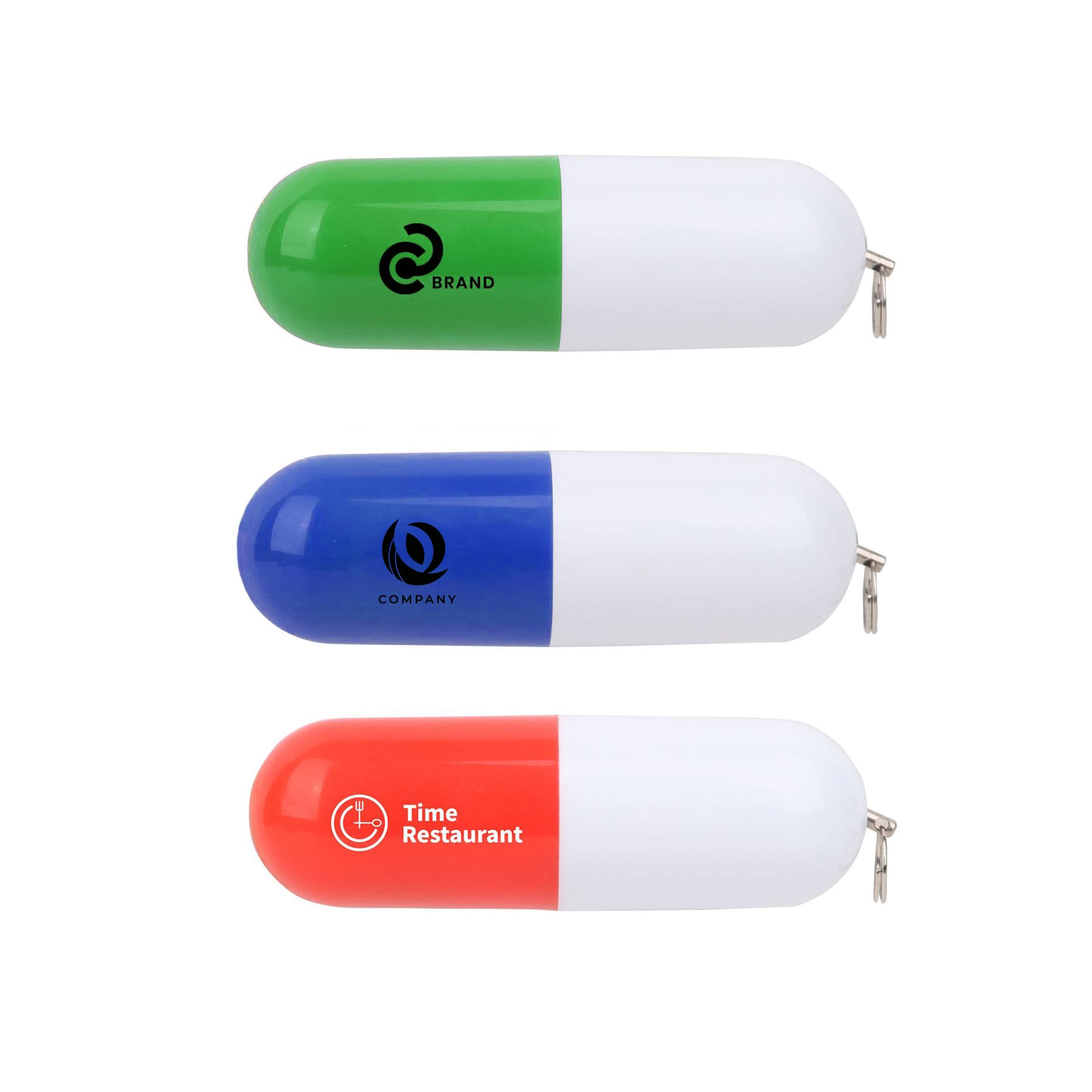 Pill Shaped Flash Drive