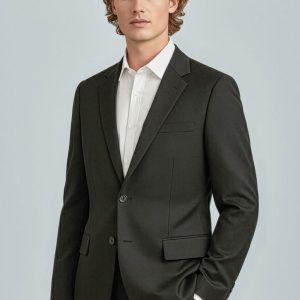 Mens Cool Stretch 2 Button Classic Jacket