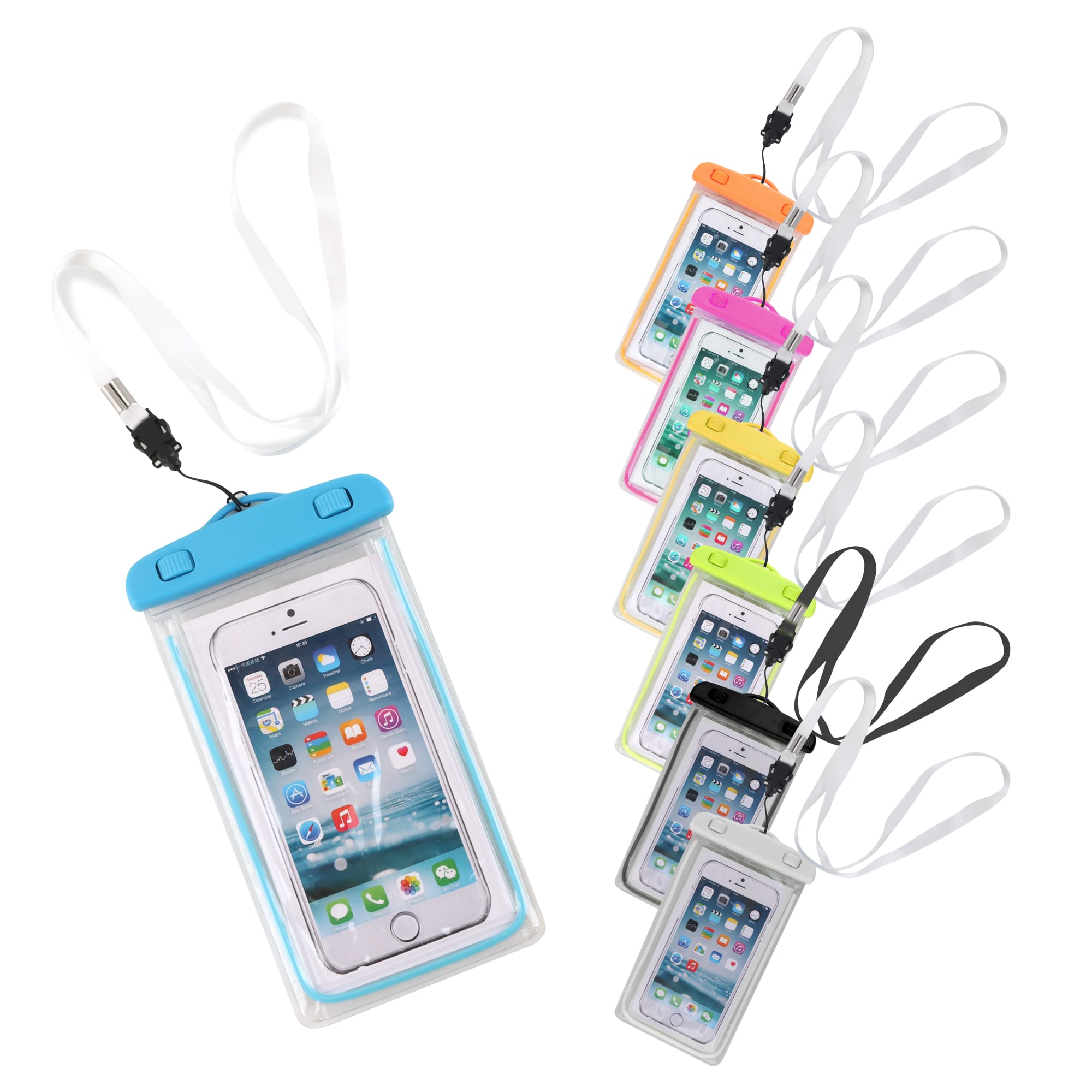 Universal Fluorescent Armband Cover Waterproof Phone Bag