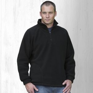 Detailed Polar Fleece Pullover