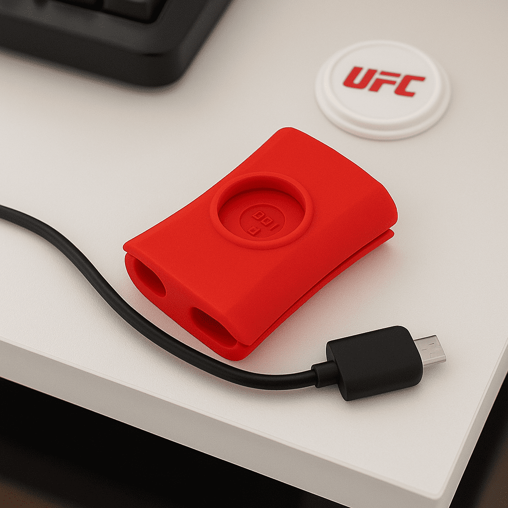 Snappi 1 Piece Cable Manager (Red)