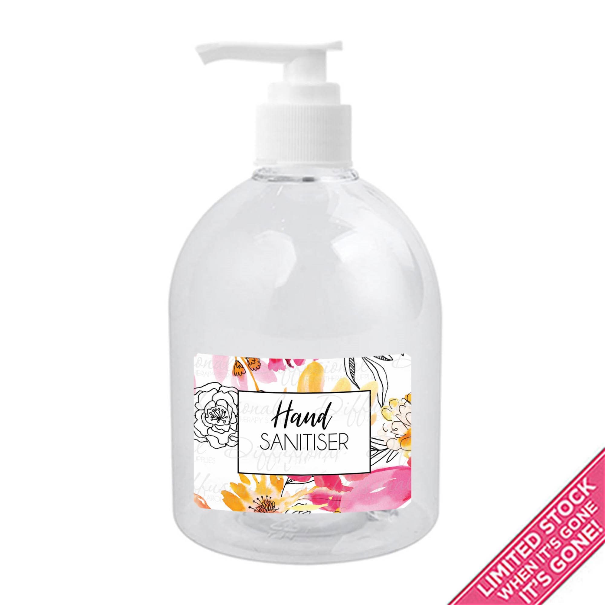 500ml Hand Sanitiser Gel 75% Alcohol