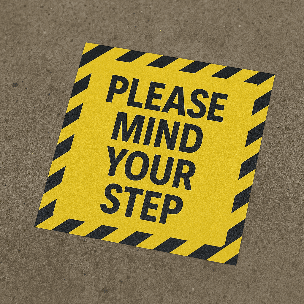 Floor Decal Sticker Outdoor Or Indoor Use