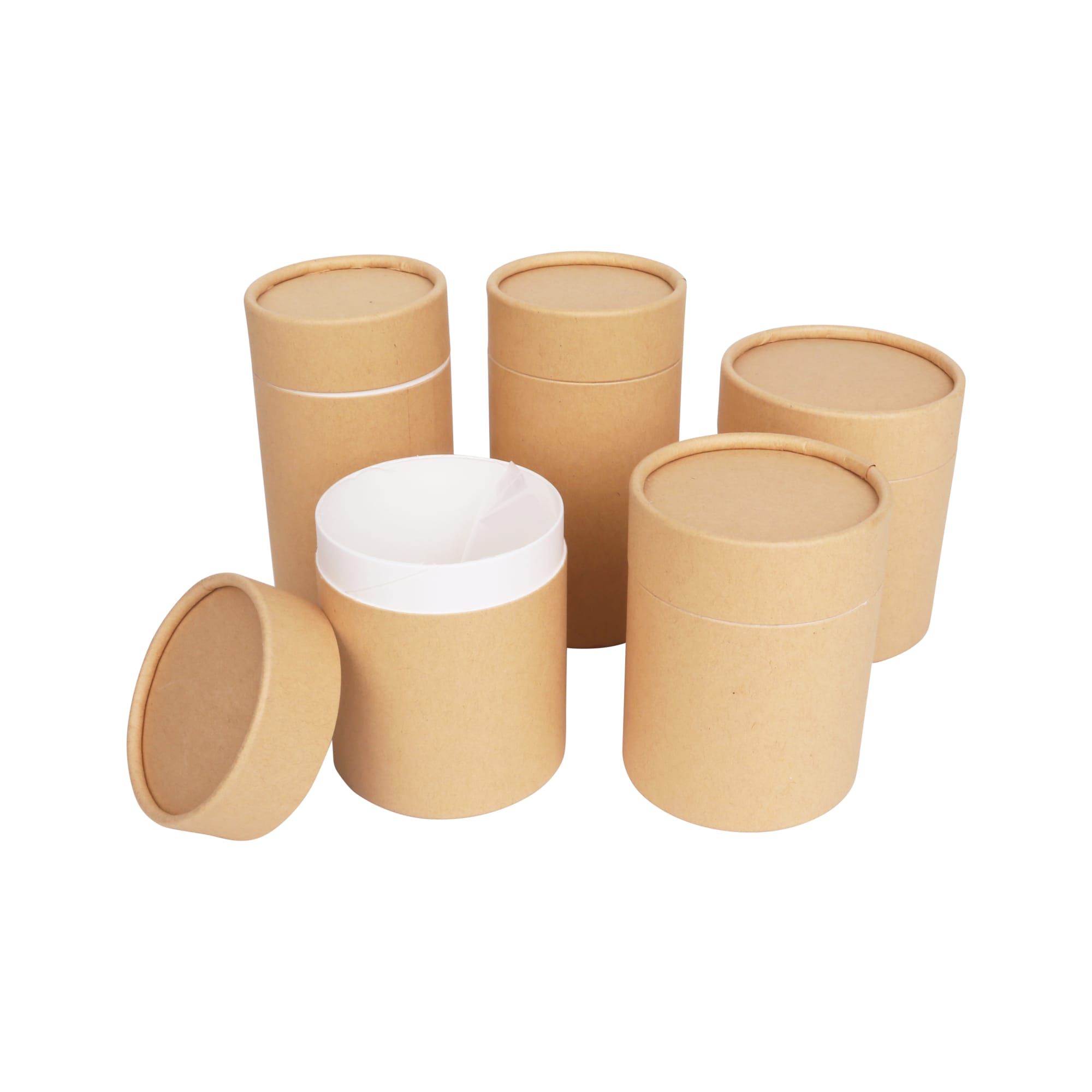 Medium Paper Cylinder Boxes (75 x 100mm)