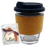 Jelly Party Mix in Cork Band Glass Coffee Cup