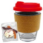 Jelly Party Mix in Cork Band Glass Coffee Cup