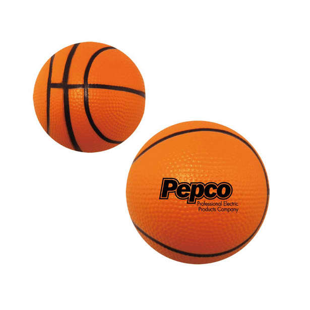 63mm Basketball Shape Stress Reliever