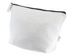 Calico Toiletry/Makeup Bag 17x27x8.5cm