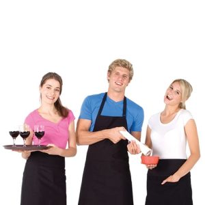 Short Waist Apron - 190 gsm Poly/cotton