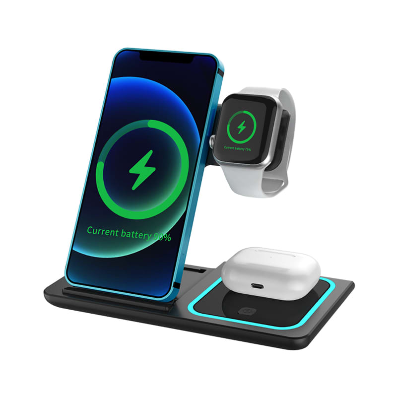 Camden 15W 3n1 Fast Wireless Charger (with adapter)