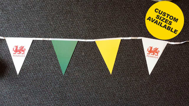 PVC Bunting - 150mm x 200mm
