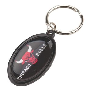 Rainbow Keyring (25x45mm oval) - Indent